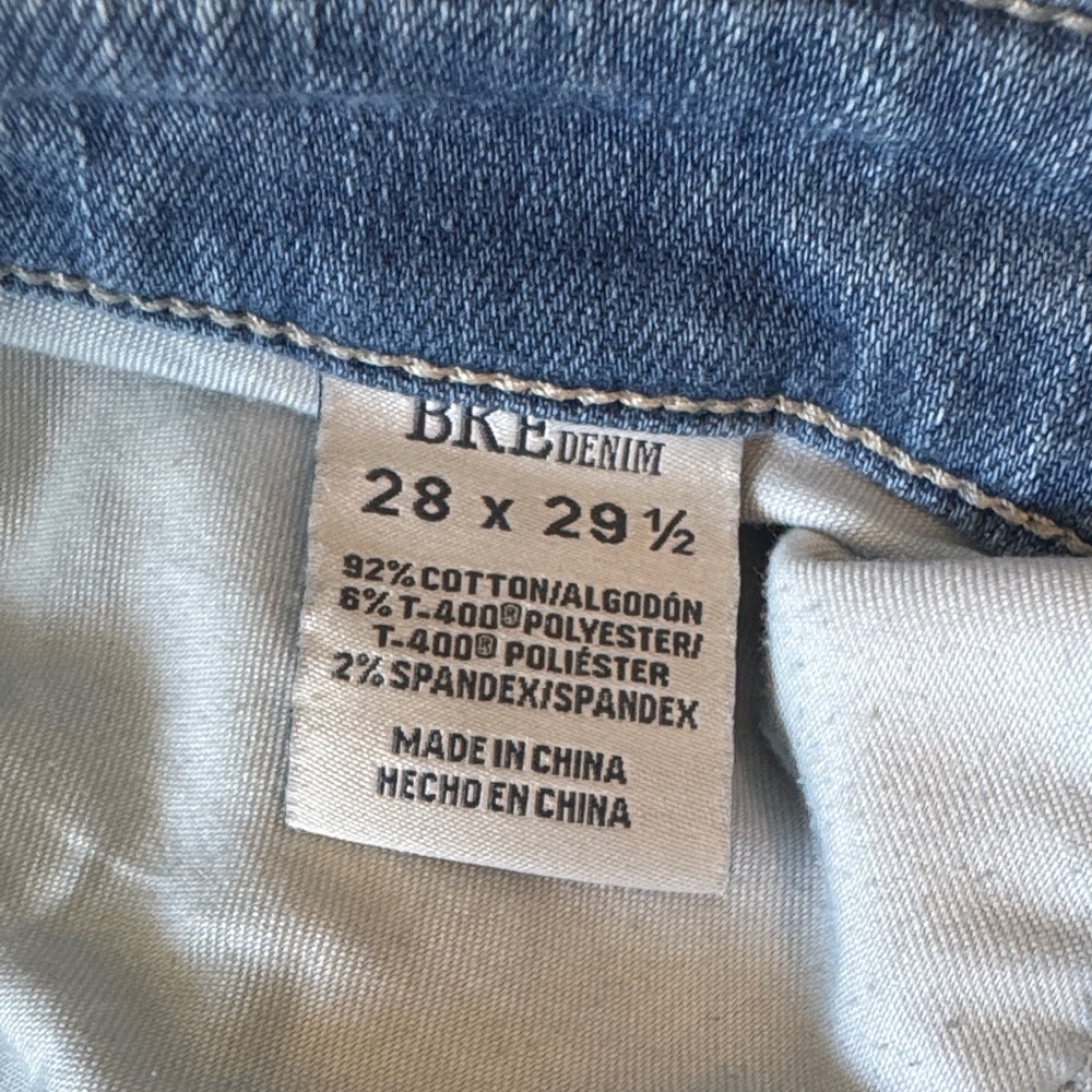 BKE Payton Mid-Rise Skinny Jeans in Light Blue Denim Size: 28x29.5 - Picture 6 of 8